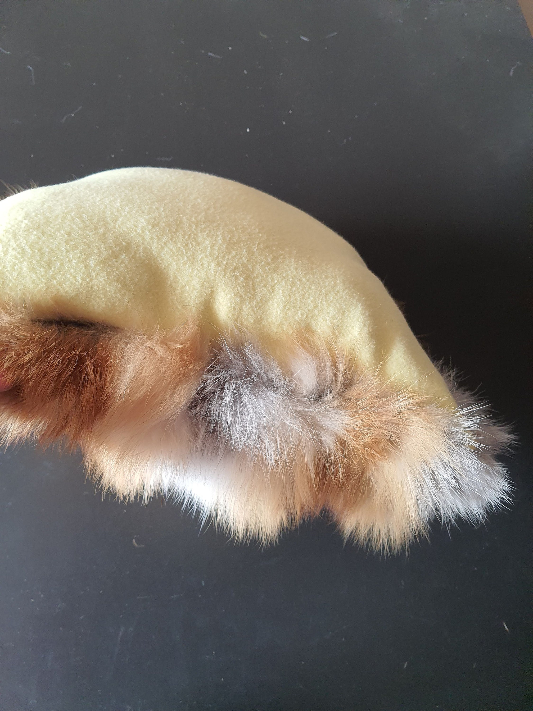 Coussin En Fourrure Véritable De Renard 55x55 Cm - Lars Paustian 3173 Gold Cross