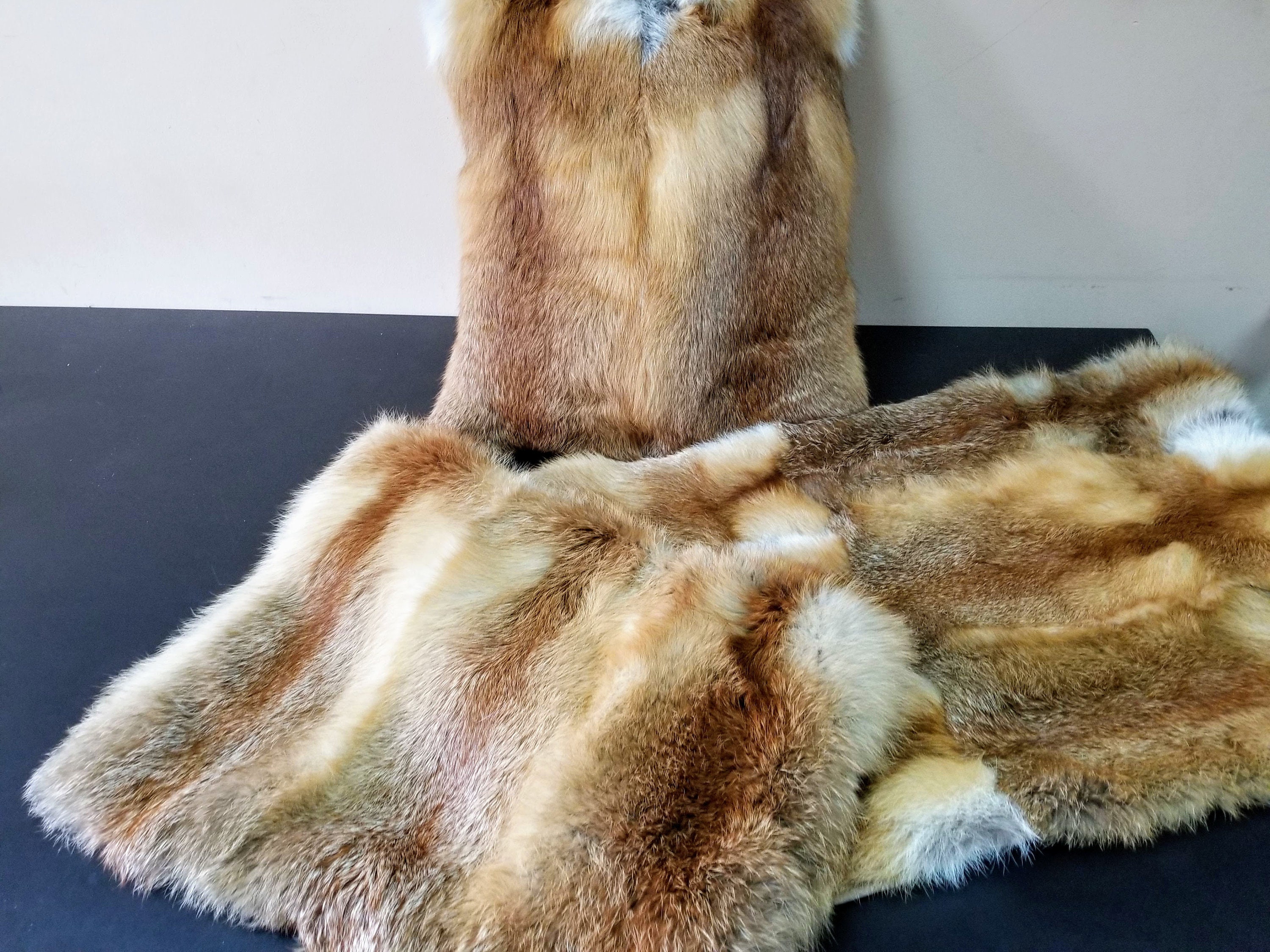 ファースロー、本物の毛皮ブランケット、本物の毛皮ラグ、毛皮