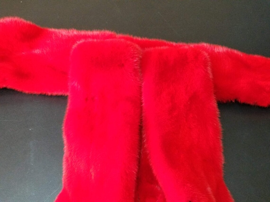 Red mink pelt mink pelt mink pelts mink fur mink skin red Etsy