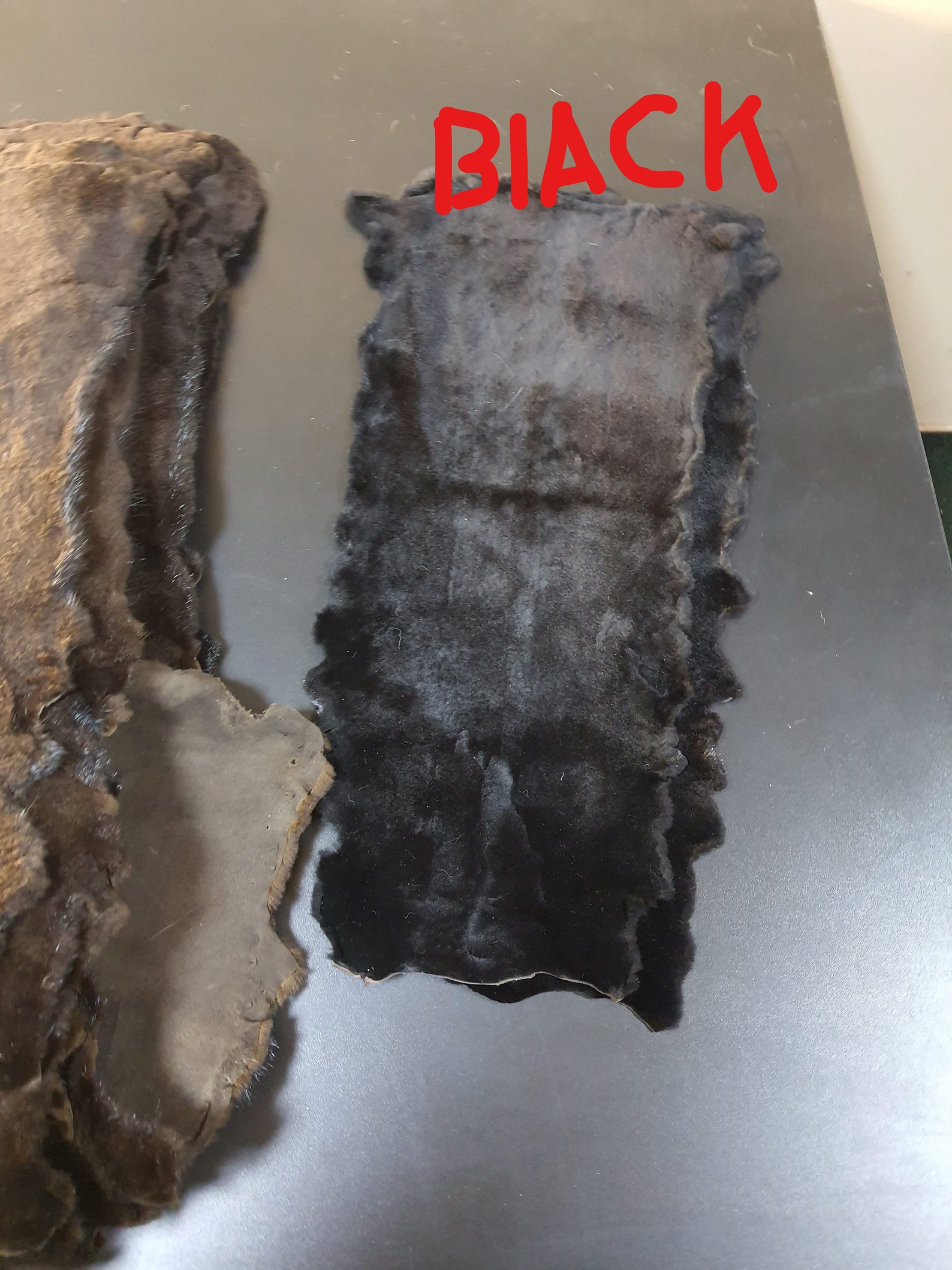 Sheared mink pelt mink fur real mink fur mink hide mink Etsy