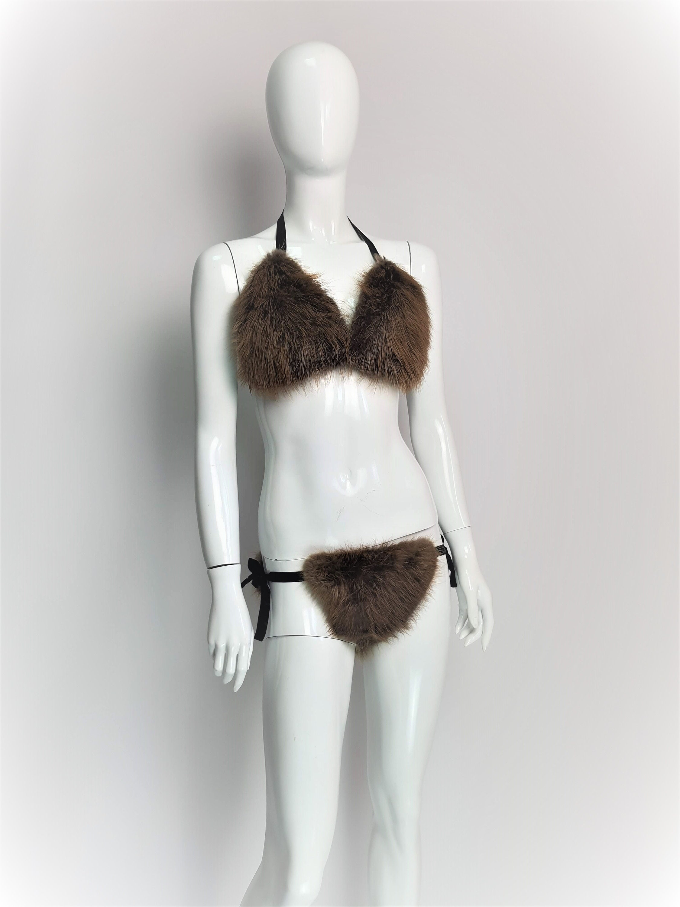 Buy Black Fur Underwear Online In India -  India