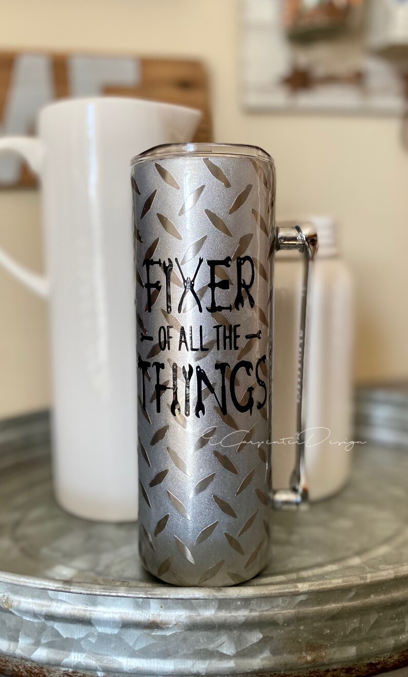 Wrench Tumbler l Mens tumbler l Mechanic l Mechanic Tumbler l Etsy