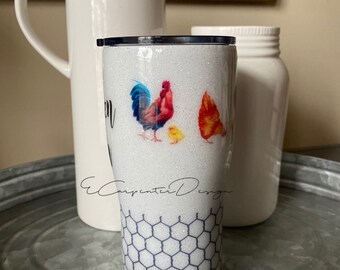 Chicken Lover Tumbler Chicken Lover Gift Chicken Whisperer Tumbler