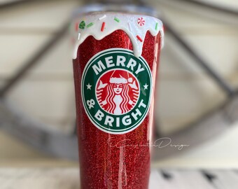 Christmas Tumbler | Etsy