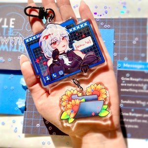 a date with death [ADWD] jumbo keychain