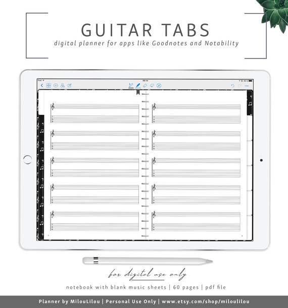music sheets goodnotes notability digital planner music etsy blank music sheet piano