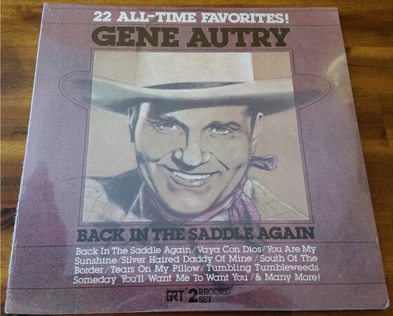 Mint Condition Gene Autry 22 All Time Favorites Back In Etsy