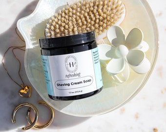 Shaving Cream Soap, Sensitive Skin, Razor Burn Relief 7.5 oz.