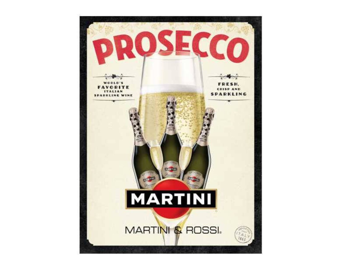 Martini and rossi prosecco world's favorite italian wine Etsy