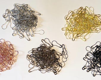 Calabash Bulb Pins: Junk Journal Embellishments, Choose Your Color, Set of 25