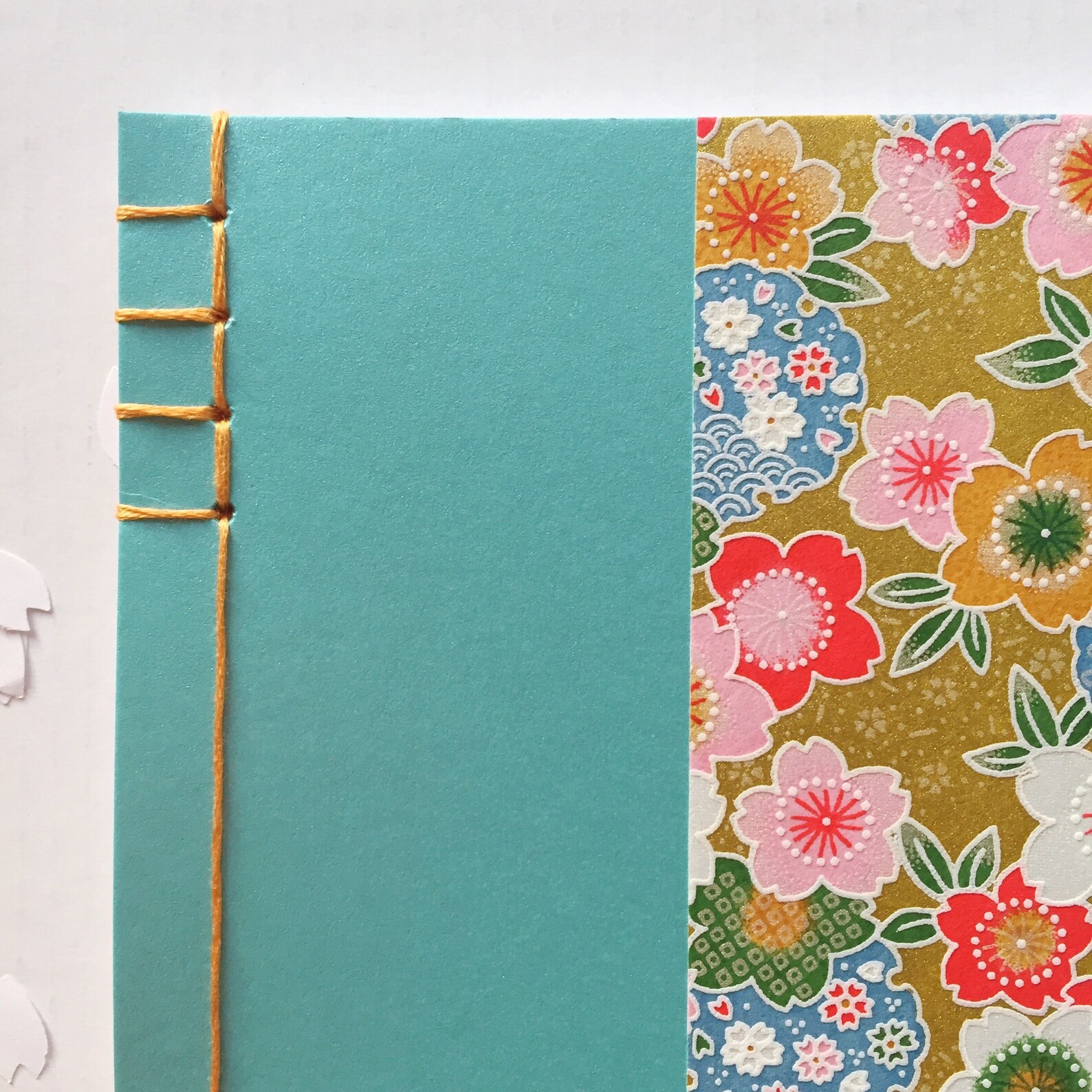 A5 Japanese hand bound notebook notepad sketchbook journal Etsy