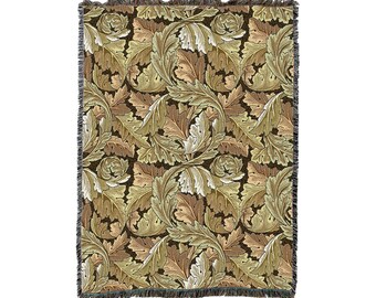 Pure Country Weavers Coperta Arazzo William Morris – Albero Della Vita, Cotone XL (82x62)