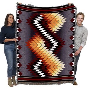 Whirlwind Fire Southwest Native American Inspired Tribal Camp Cotton ...