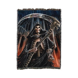Reaper Tapestry Etsy