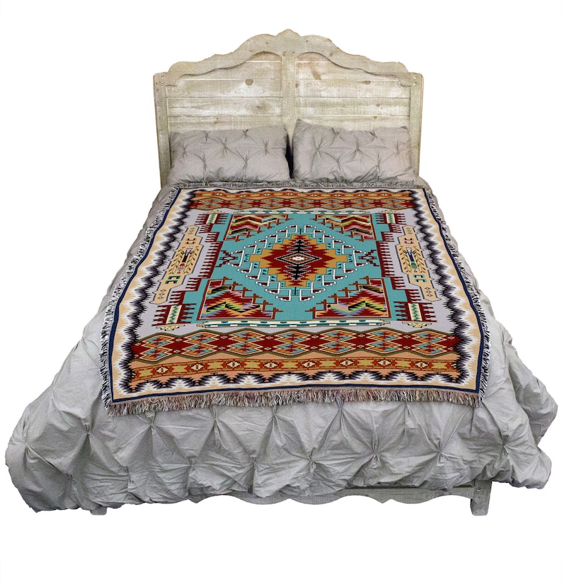 Painted Hills -turquoise - Southwest Native American Inspired Tribal ...