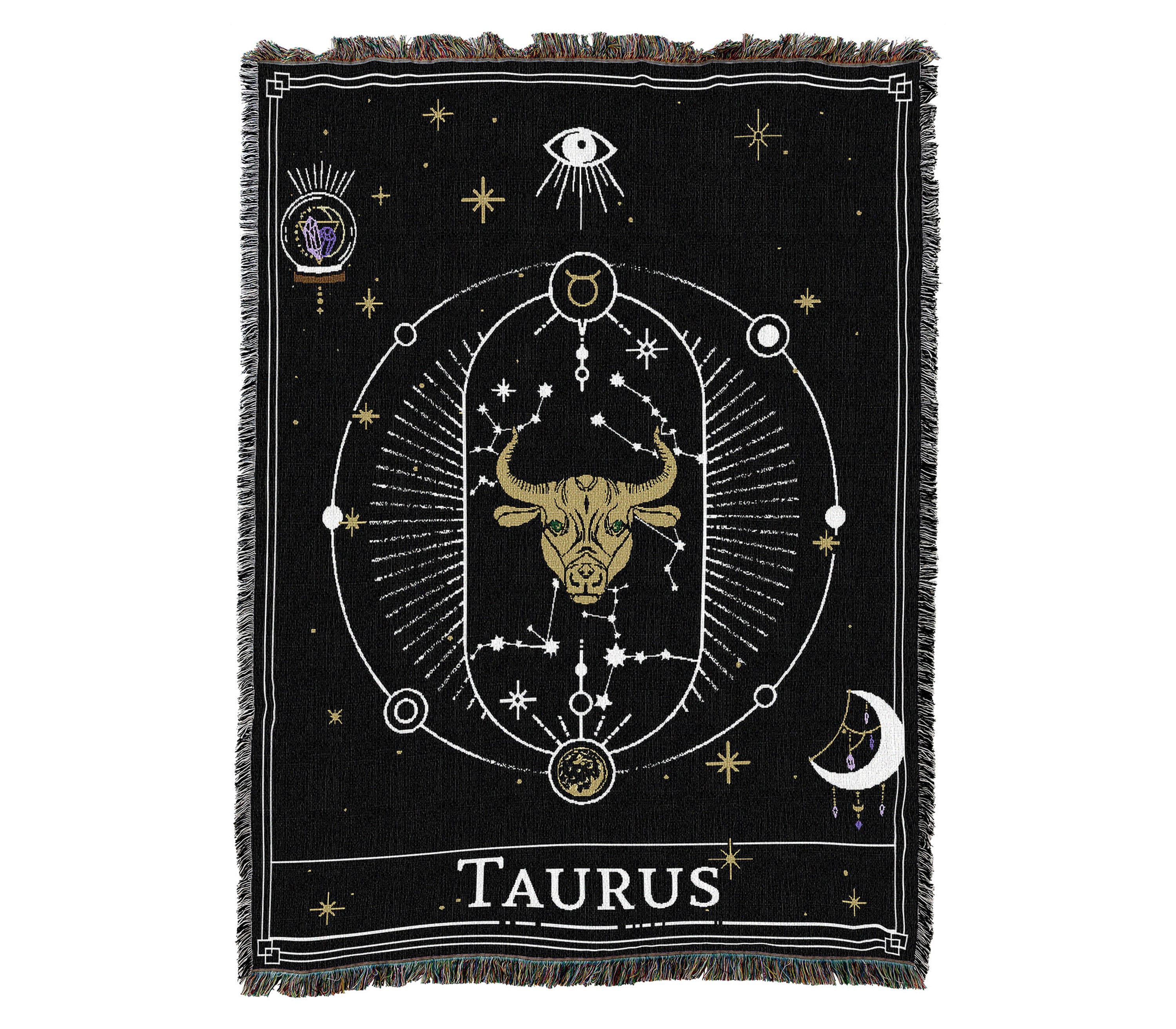 Modstander sprogfærdighed forhåndsvisning Taurus Horoscope Tarot Card Constellation Pattern Textured - Etsy