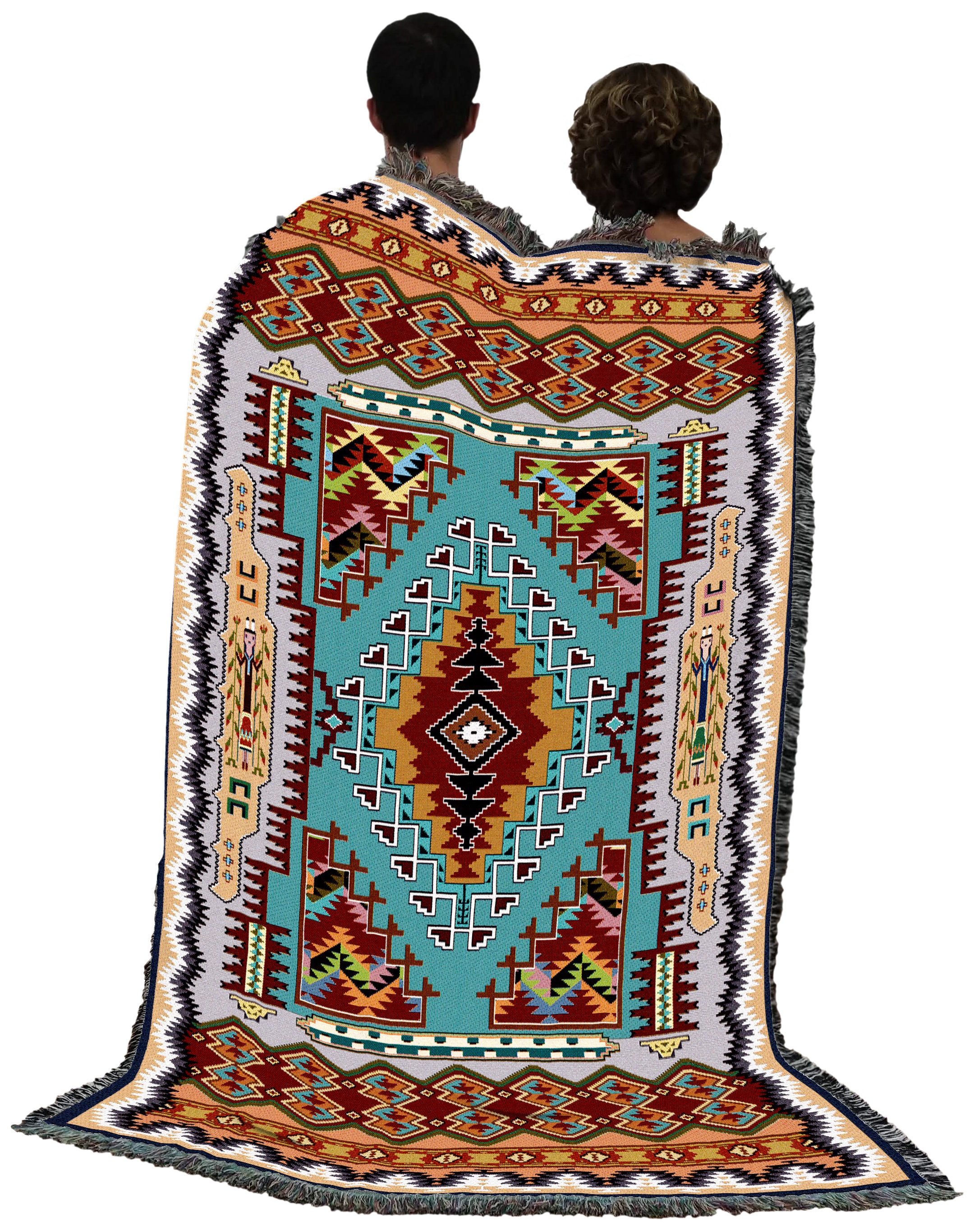 Painted Hills -turquoise - Southwest Native American Inspired Tribal ...