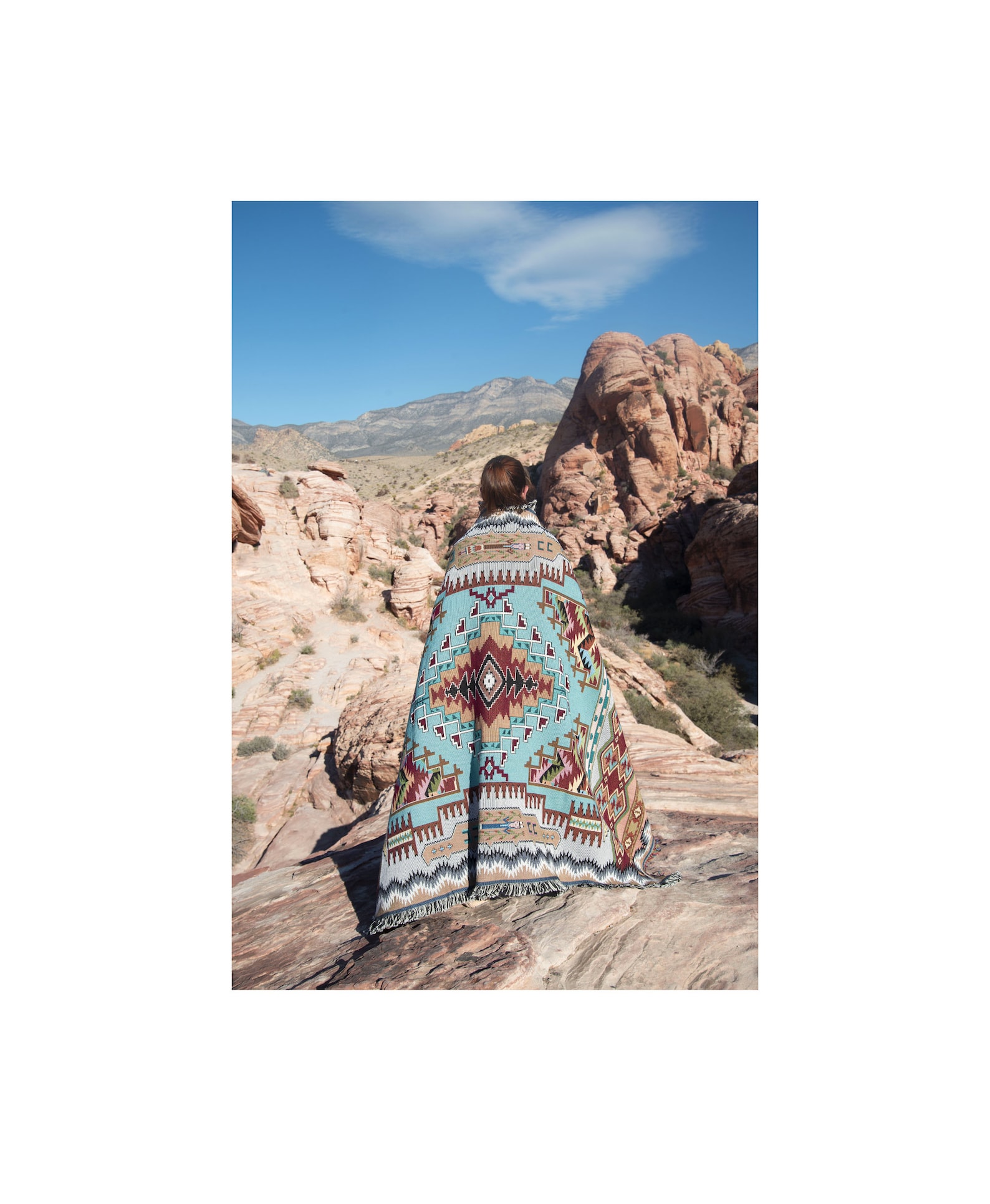 Painted Hills -turquoise - Southwest Native American Inspired Tribal ...