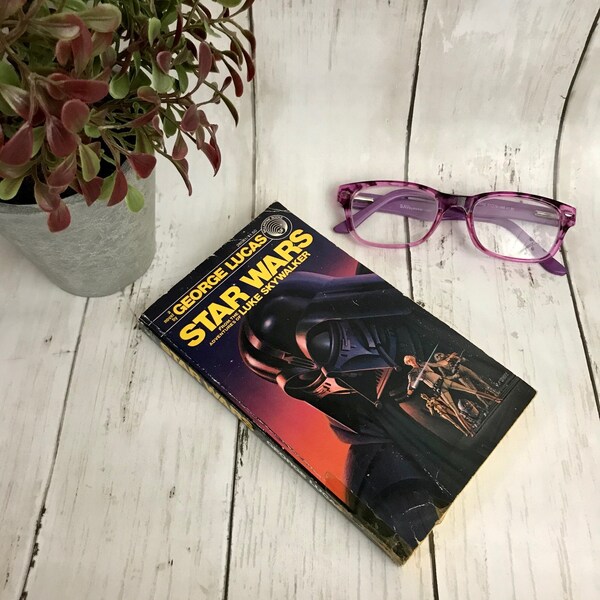 First Edition 1976 George Lucas Star Wars Pre Release Paperback From the Adventures of Luke Skywalker Cover Art Ralph McQaurrie Ballentine