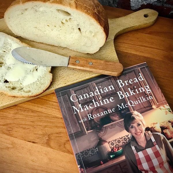 Canadian Bread Machine Baking with Roxanne McQuilkin Softcover 1996