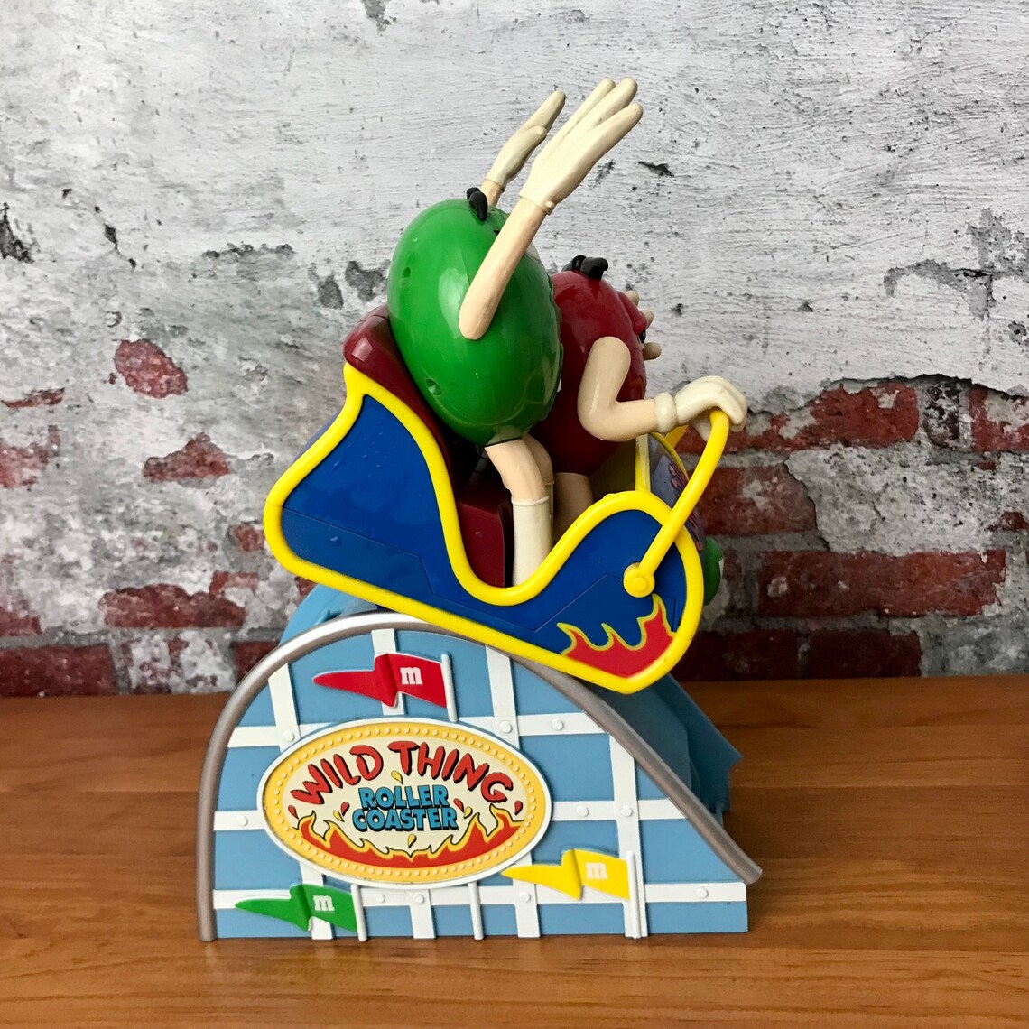 1990s M&m's M and M Candy Dispenser Collectible Wild Thing Etsy
