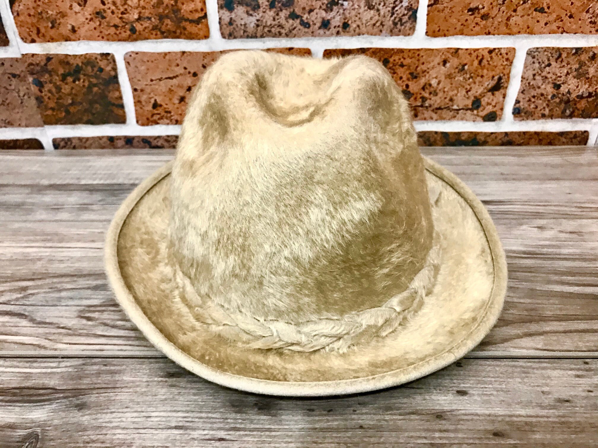 Size 7 Biltmore Canadian Polar Fur Felt Men's Vintage Hat