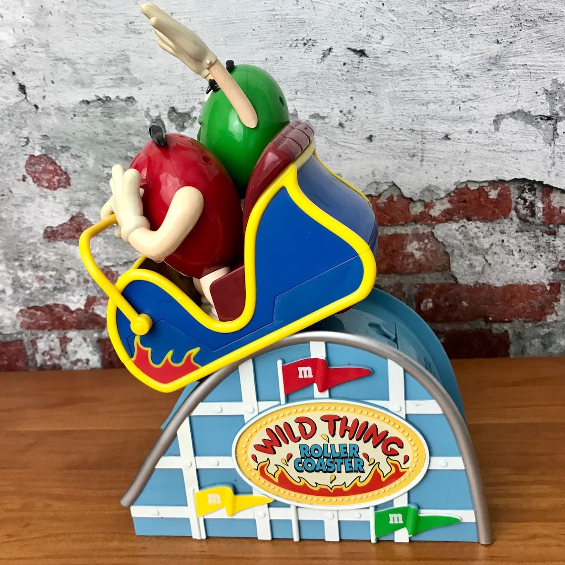 1990s M&m's M and M Candy Dispenser Collectible Wild Thing Etsy