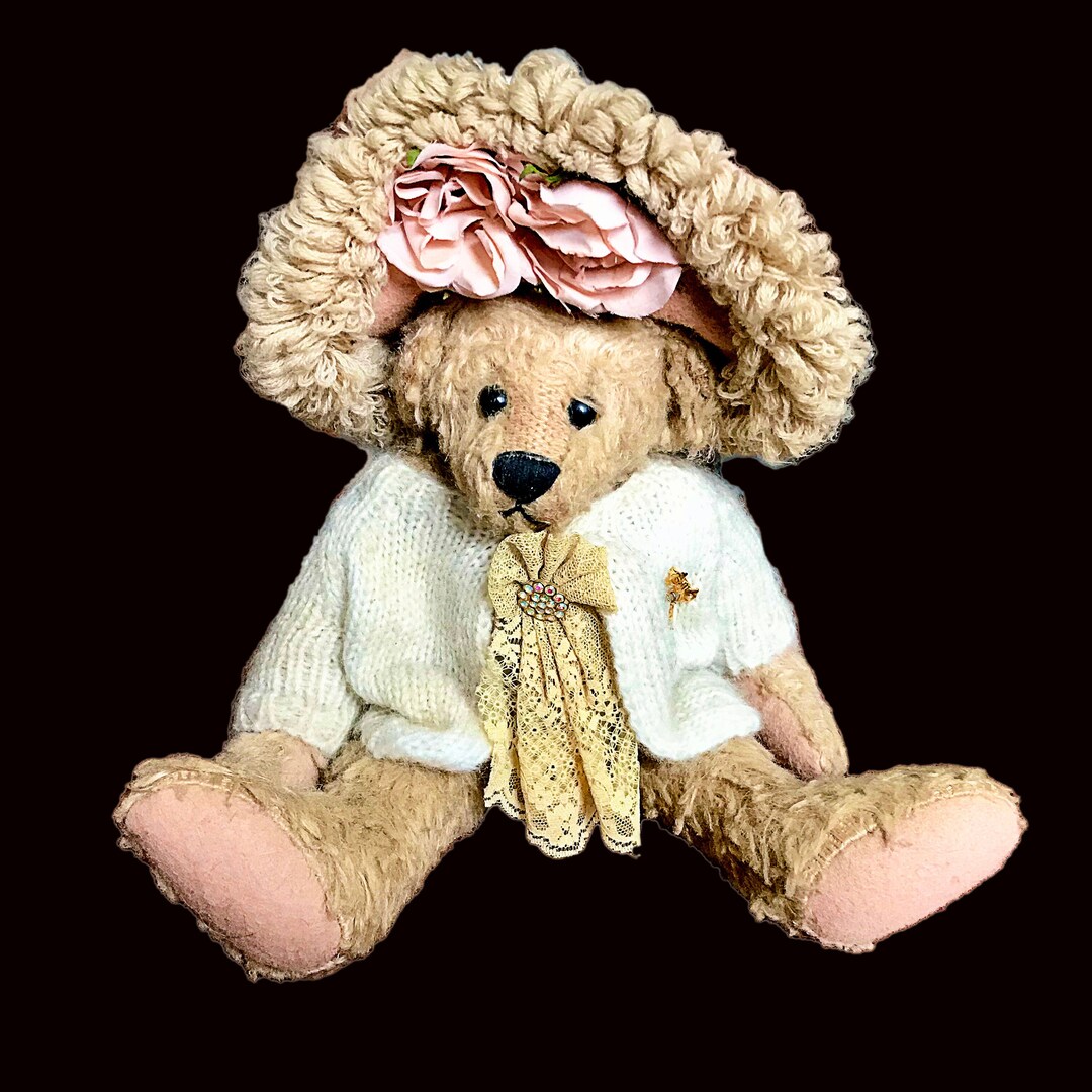 Ashton Drake Gallery Teddy Bears Bear 1999 Vicky Lougher Hat