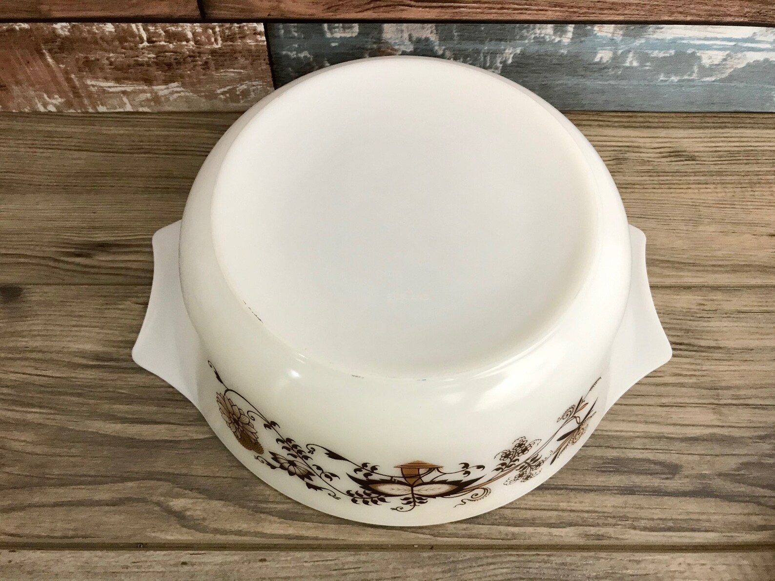 Ensemble de deux casserole anglais Angleterre Pyrex One Vine Etsy