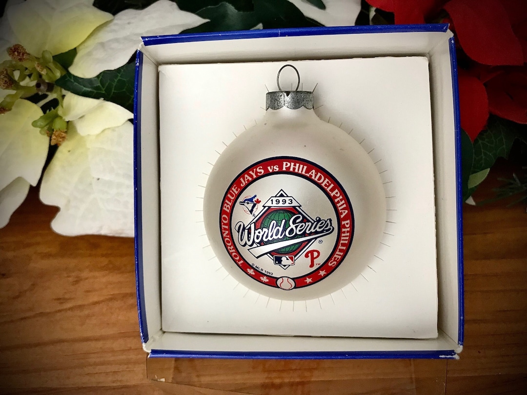 Old Logo 1993 Ornament Toronto Blue Jays Vs Philadelphia Etsy