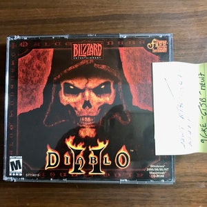 Diablo ll 2 Two PC CD-ROM Vintage Computer Game Blizzard Entertainment Rated Mature Gamer 18 Collectible image 6