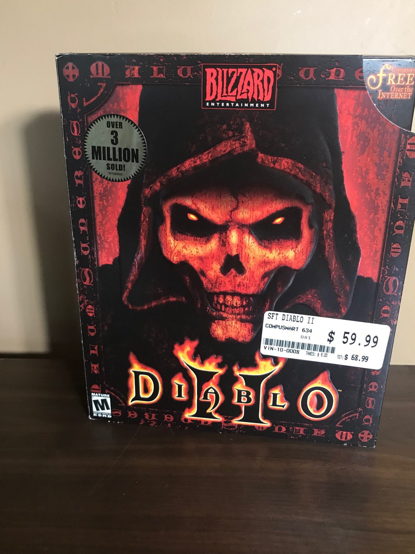 Jogo Diablo 2 Pc Box - Original Blizzard Mídia Física com Caixa