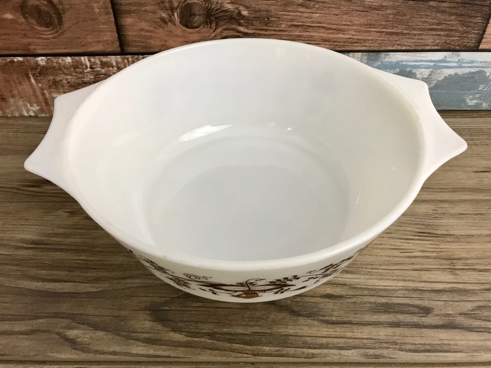 Ensemble de deux casserole anglais Angleterre Pyrex One Vine Etsy