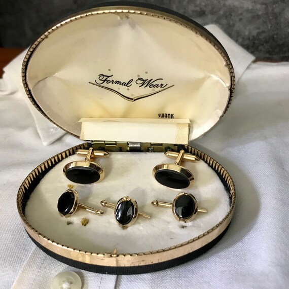 Assorted Lot of Cufflinks Tuxedo Cufflink and But… - image 2