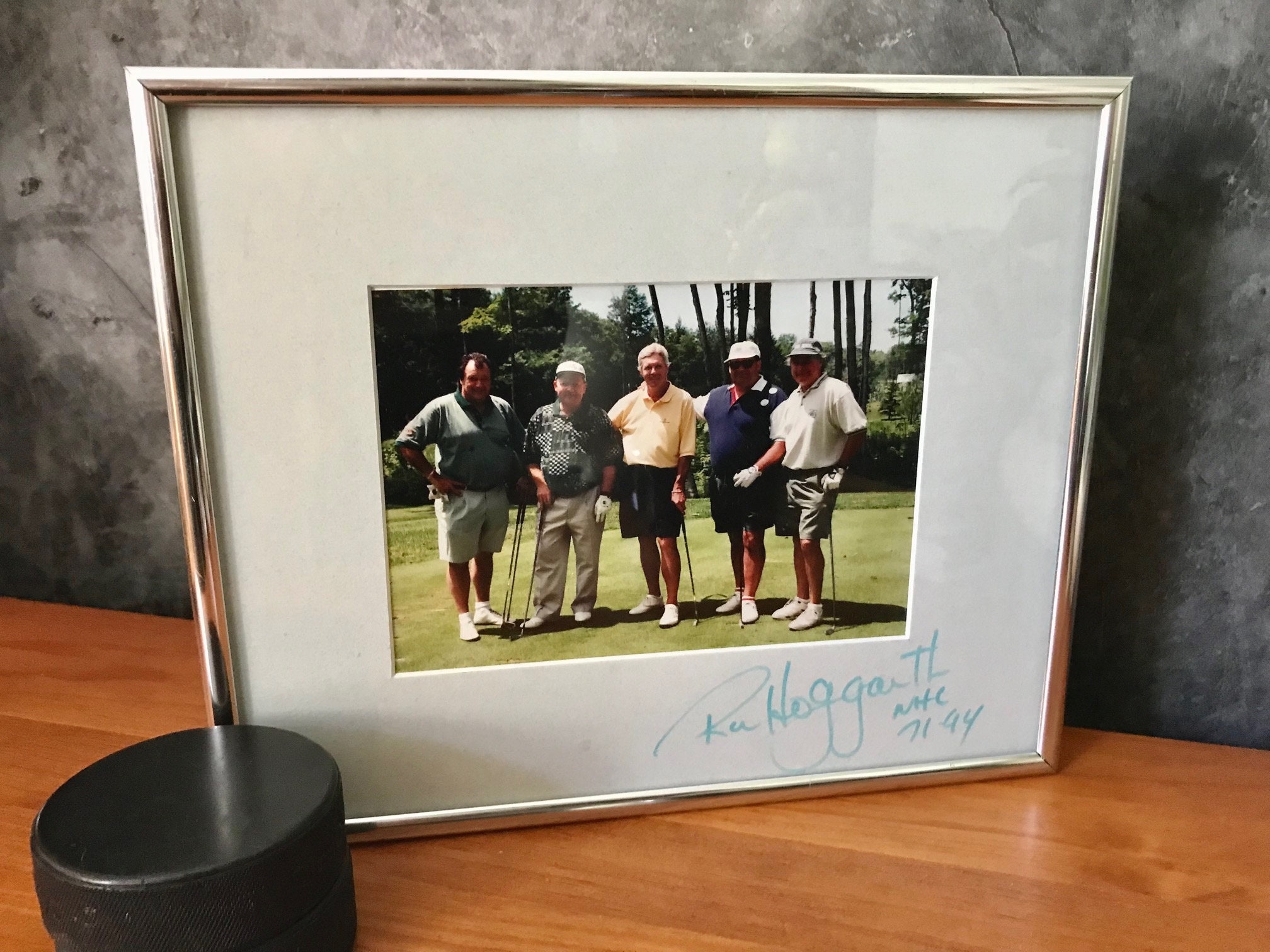 Ron Hoggarth NHL Referee Autographed 8x10 - NHL Auctions