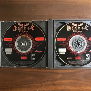 Diablo ll 2 Two PC CD-ROM Vintage Computer Game Blizzard Entertainment Rated Mature Gamer 18 Collectible image 7