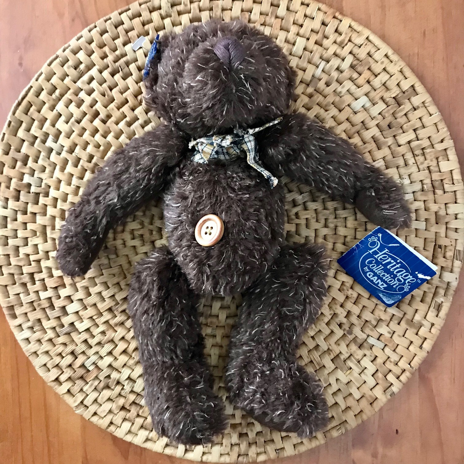 Teddy Bear Heritage Collection by Ganz Charlie H4243 Brown Etsy