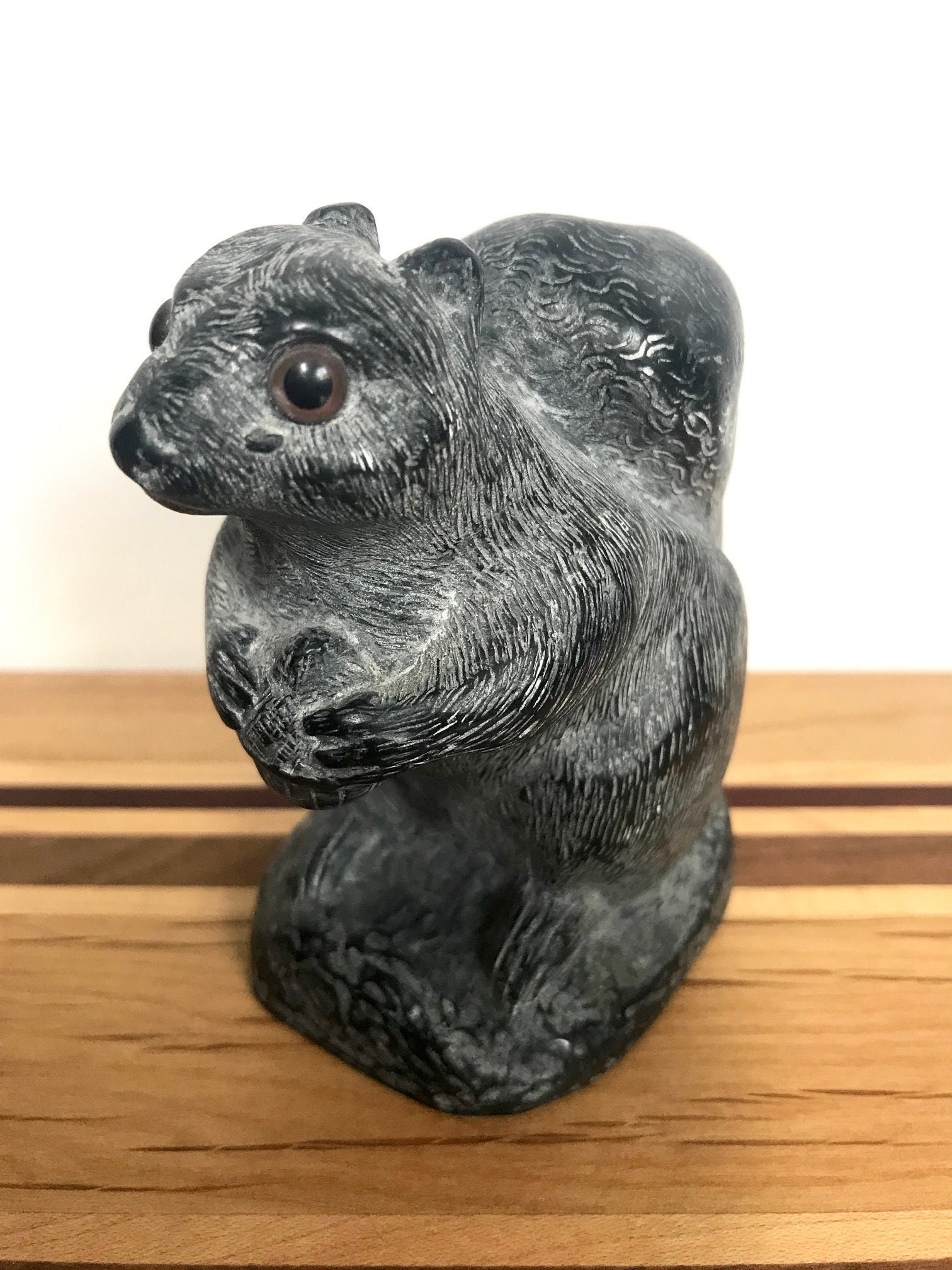 Aarktik Sculptures Hand Made in Canada Squirrel Figurine - Etsy