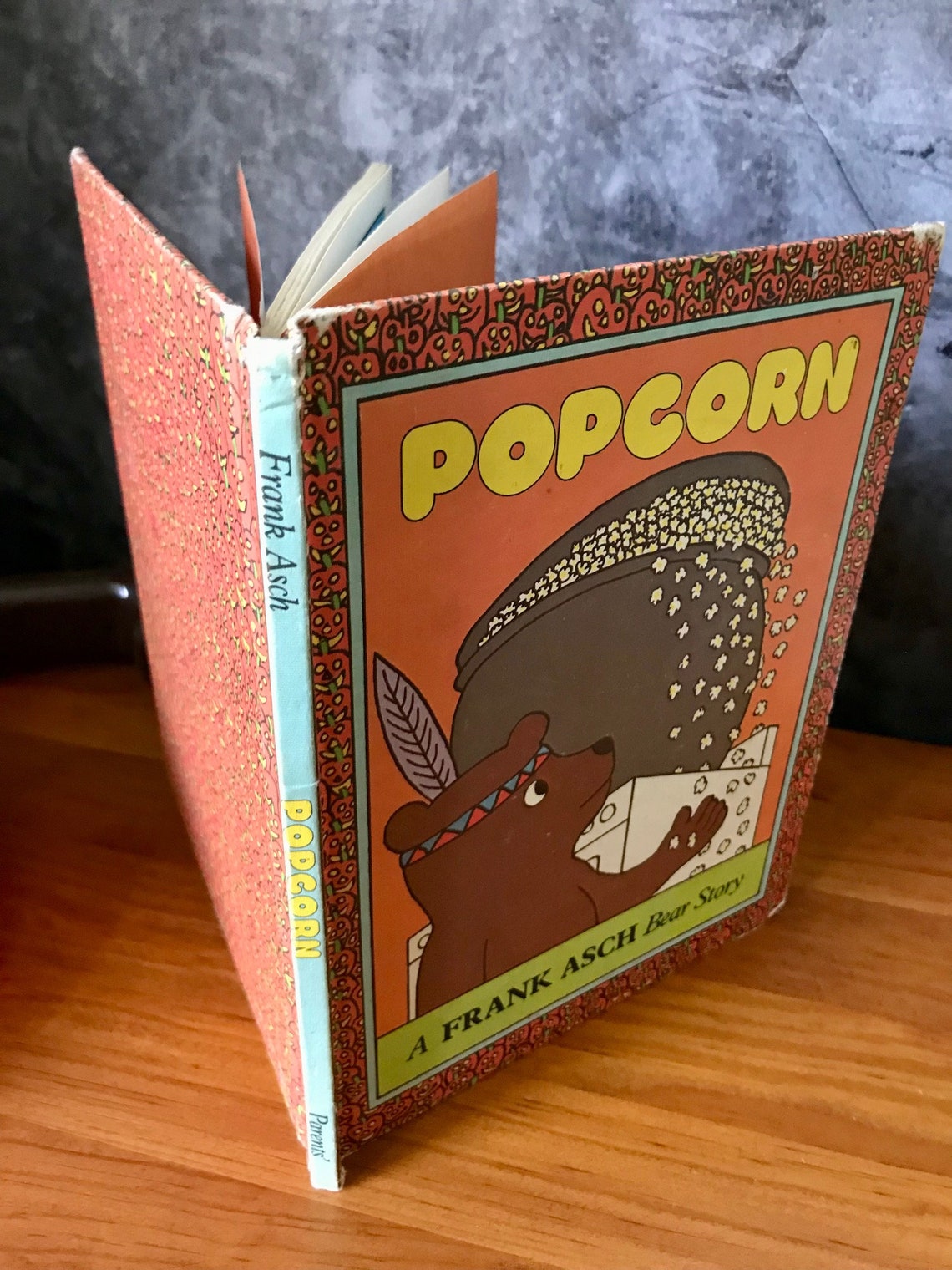 1979 Popcorn A Frank Asch Bear Story Hardcover Parents' Etsy
