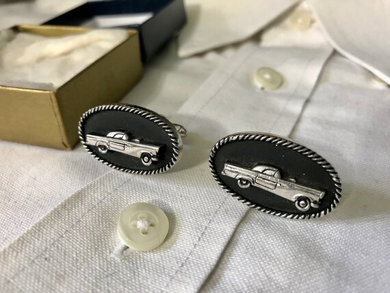 Assorted Lot of Cufflinks Tuxedo Cufflink and But… - image 6