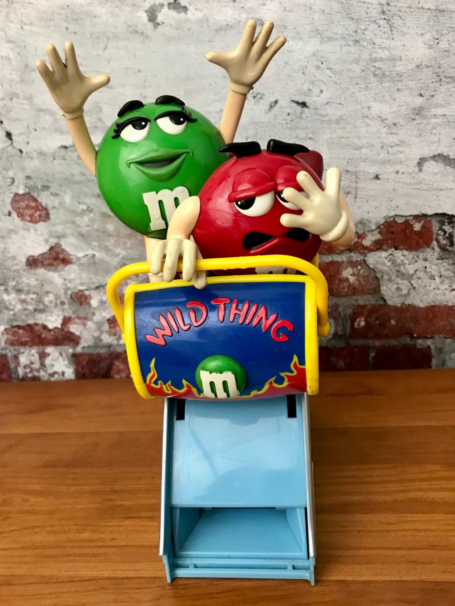 1990s M&m's M and M Candy Dispenser Collectible Wild Thing Etsy