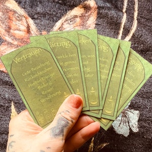 Oracle cards digital download tarot witch oracle