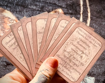 Oracle cards digital download with reversal meaning tarot