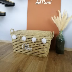 Baule portaoggetti da 60 cm da personalizzare immagine 1