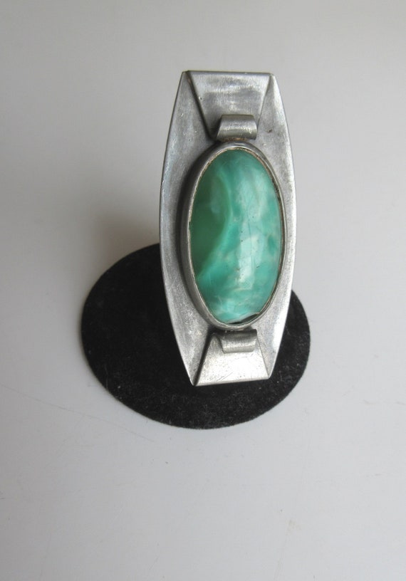 Mid Century Modern Brooch - image 4