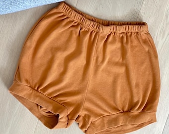 NEW COLOR** Iyengar Yoga Shorts - Womens/Mens, Caramel