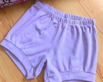 Cotton Iyengar Yoga Shorts - Women's + Men's, Lavender