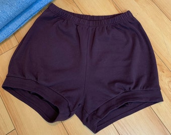 Iyengar Yoga Shorts - Womens/Mens, Pune Style yoga bloomers - Raisin