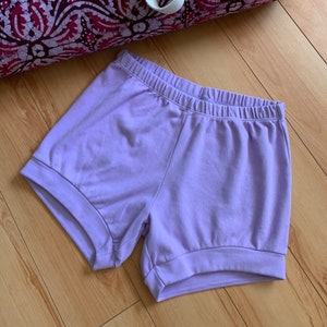 Iyengar Yoga Shorts Women's, Pune Style yoga bloomers Lavender image 1