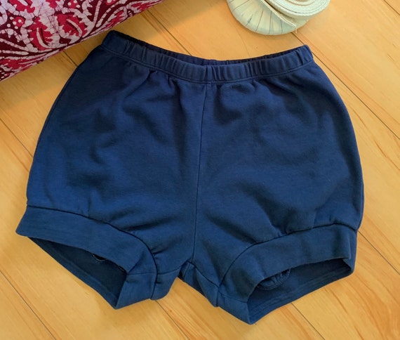 Cotton Iyengar Yoga Shorts Women's Men's, Pune Style yoga bloomers  Navy